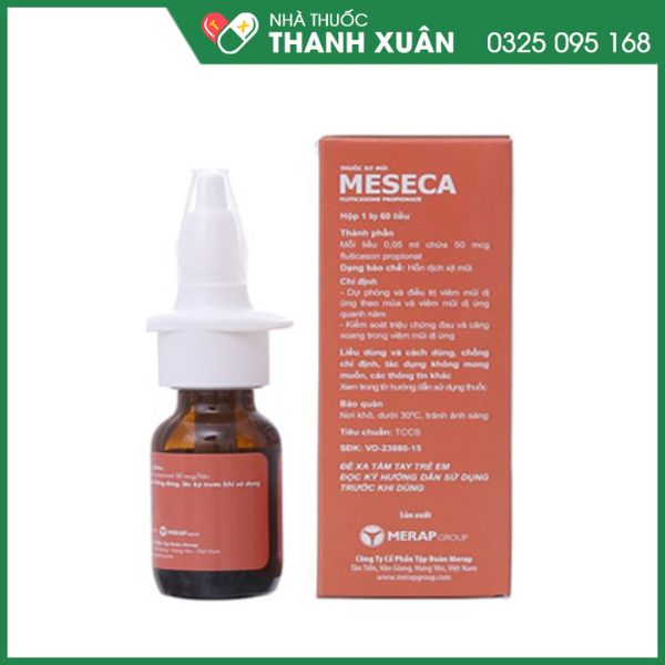 Meseca trị viêm mũi dị ứng